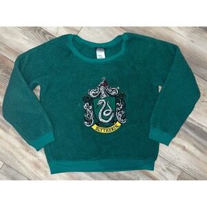 Women's Wizarding World Harry Potter Sherpa Long Sleeve - Slytherin Green size S